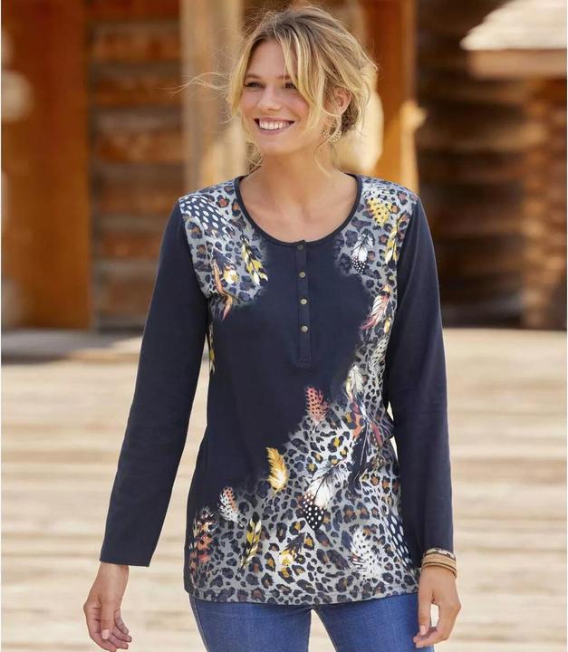 Image du produit Atlas For Women Femmes/Top à imprimé animalier (42, 44)