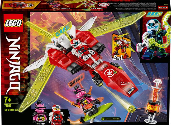 Produktbild LEGO Kais Mech Jet (71707, LEGO Ninjago)