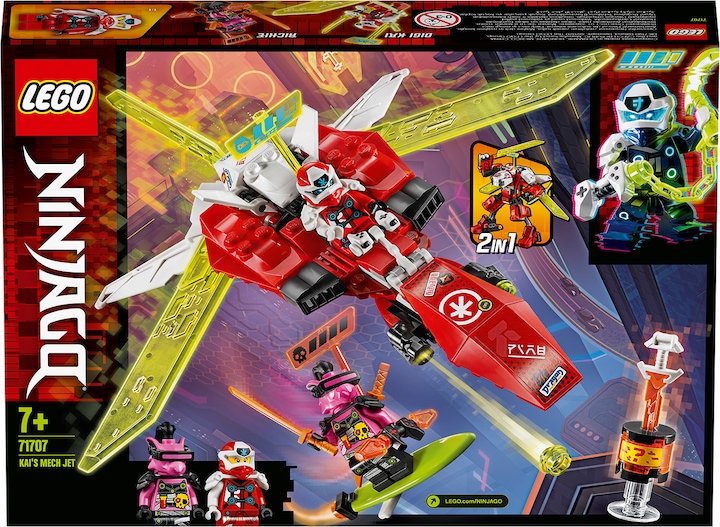 Actual product image LEGO Kais Mech Jet (71707, LEGO Ninjago)