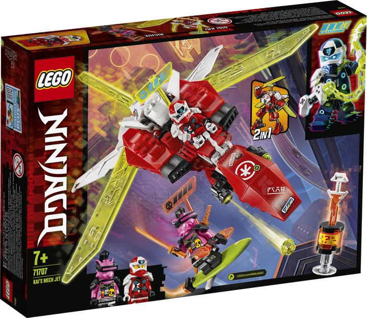Produktbild LEGO Kais Mech Jet (71707, LEGO Ninjago)