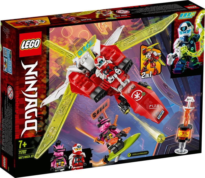 Actual product image LEGO Kais Mech Jet (71707, LEGO Ninjago)