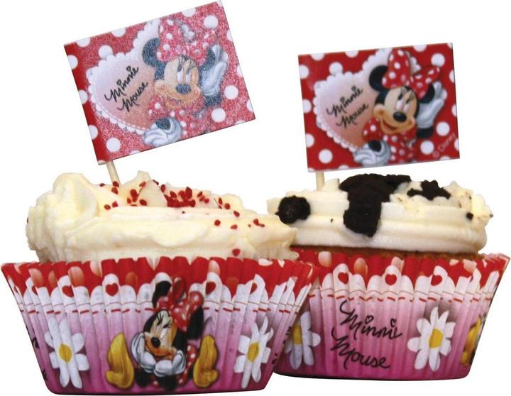Actual product image Disney Minnie Mouse Cupcake Topper Set (Pack of 48)