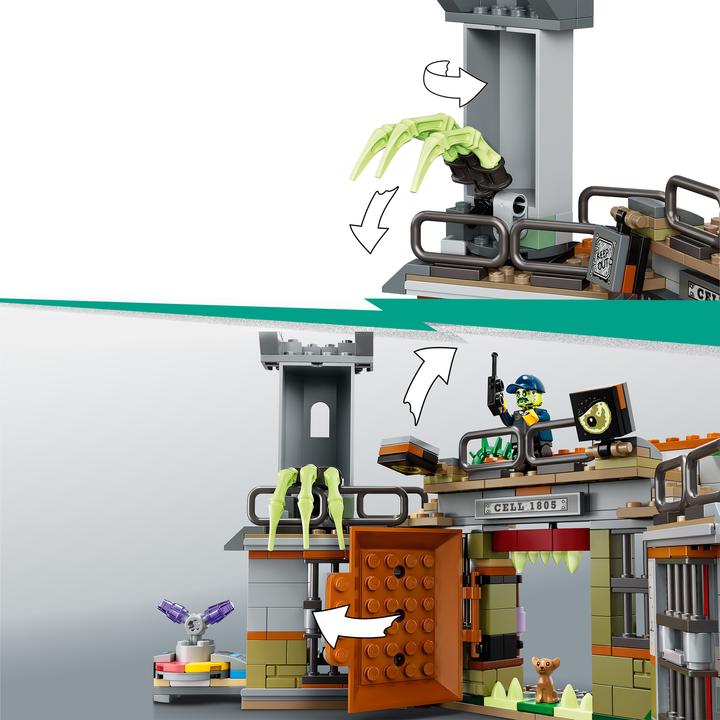 Actual product image LEGO Newbury's abandoned prison (70435, LEGO Hidden Side)