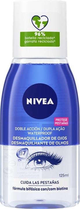 Actual product image NIVEA VISAGE desmaquillador ojos waterproof doble acción 125 ml (Make-up remover, 125 ml)