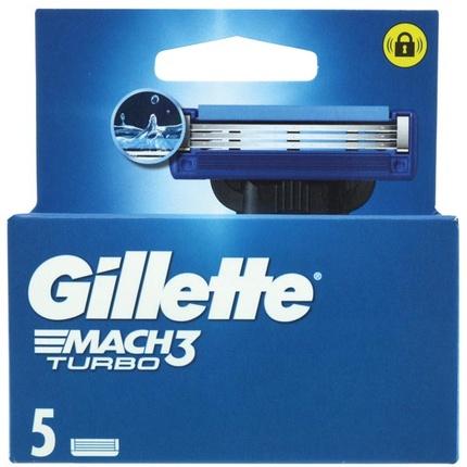 Actual product image Gillette Mach3 Turbo (5 x)