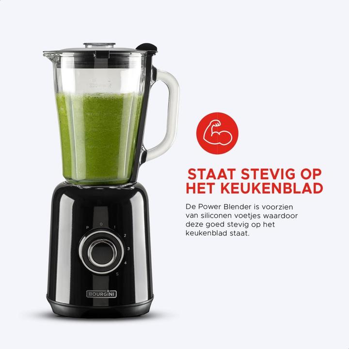 Image du produit Bourgini Mixer Retro 1,5 L (500 W)