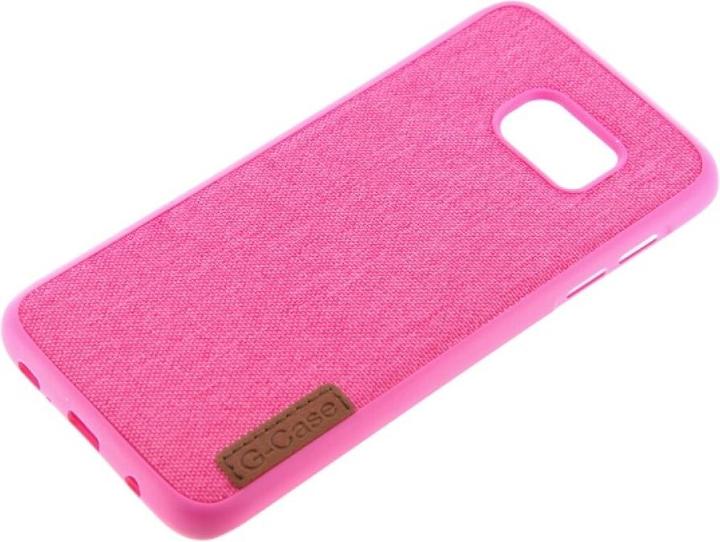 Immagine prodotto OEM Custodia in silicone tessile per Samsung S7 Edge rosa (Samsung Galaxy S7 Edge)