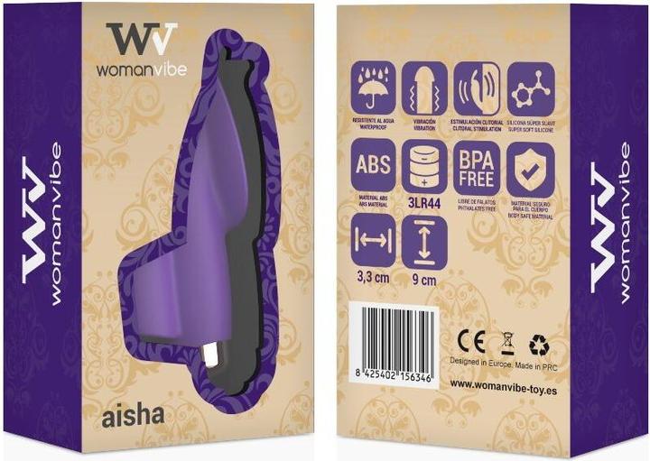 Actual product image Womanvibe Finger vibrator "Aisha