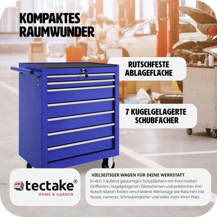 Image du produit tectake Chariot à outils (1 x)