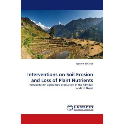 Interventions on Soil Erosion and Loss of Plant Nutrients, Fachbücher