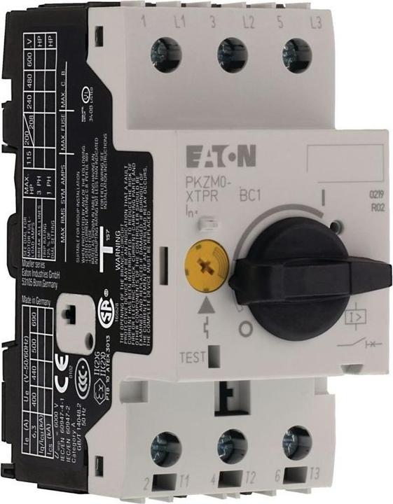 Produktbild Eaton Transformatorschutzschalter 0,63A