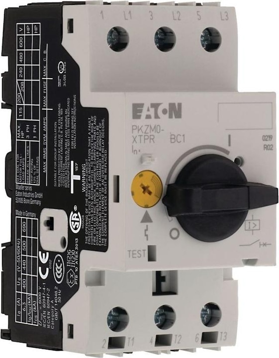 Produktbild Eaton Transformatorschutzschalter 0,16A