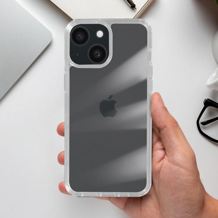 Actual product image Avizar Crystal Bump Protective Cover with Hard Back Series (Apple iPhone 15 Plus)