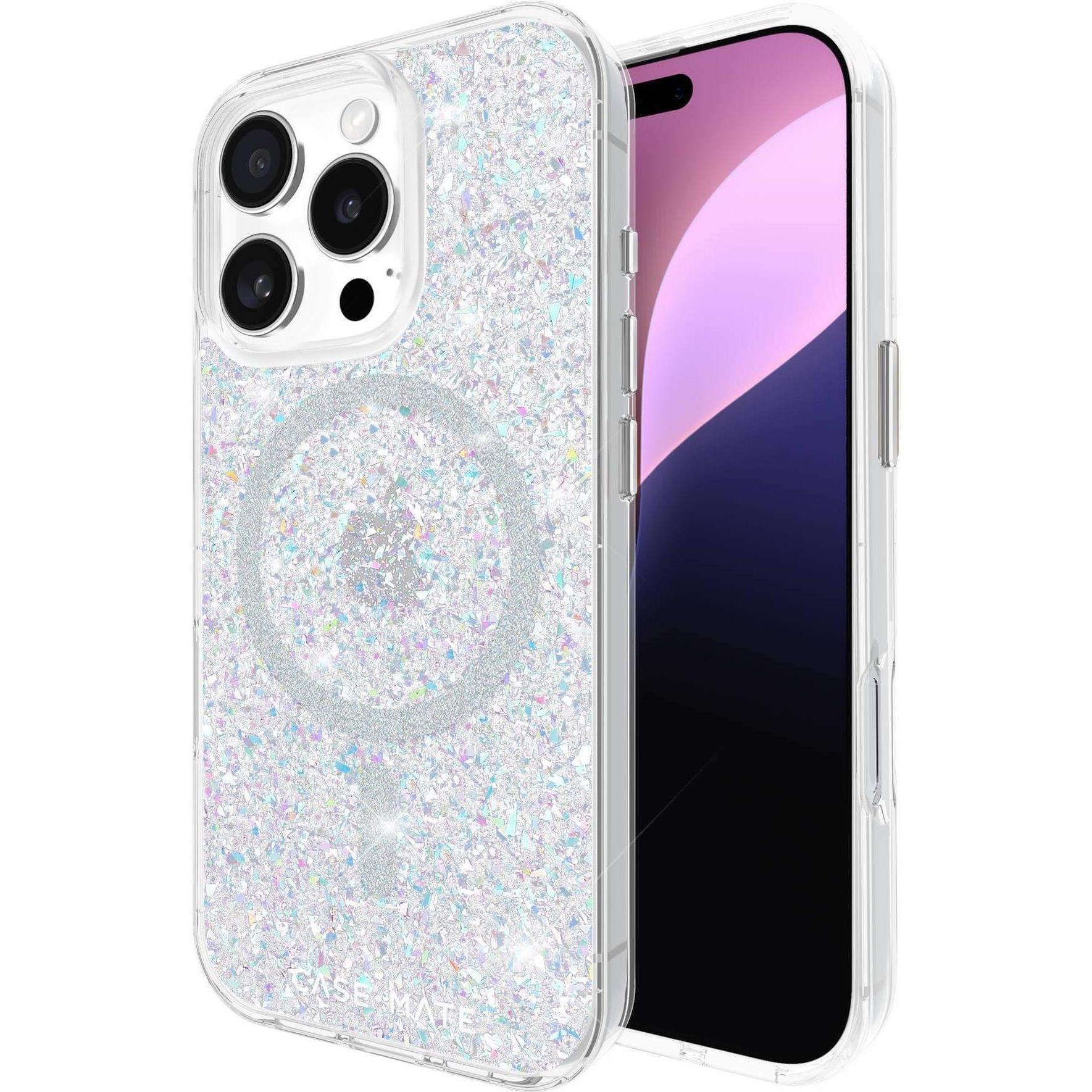 Thumbnail - Case-Mate Twinkle MagSafe Case (Apple iPhone 16 Pro), Smartphone Hülle, Transparent