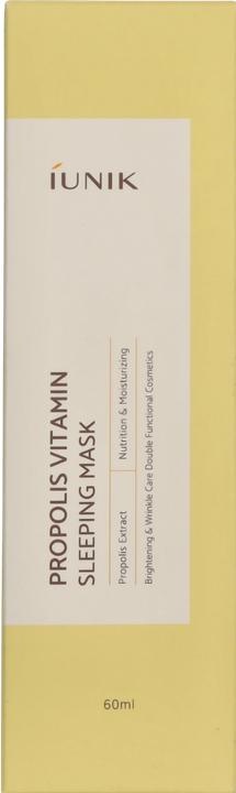 Actual product image iUNIK Propolis Vitamin Sleeping Mask (60 ml)