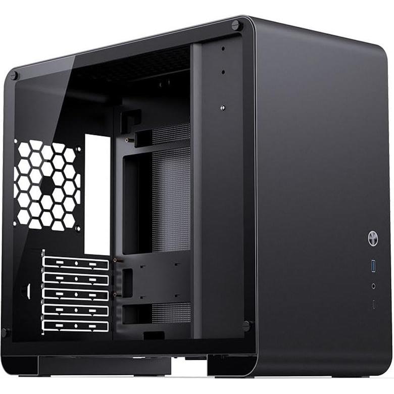Jonsbo U4 (mATX), PC Gehäuse, Schwarz