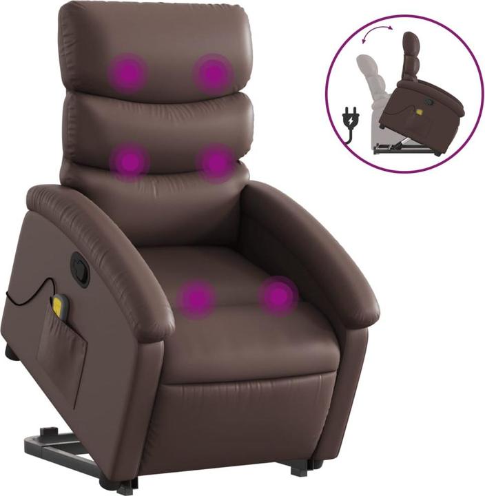 Image du produit vidaXL Massagesessel mit Aufstehhilfe