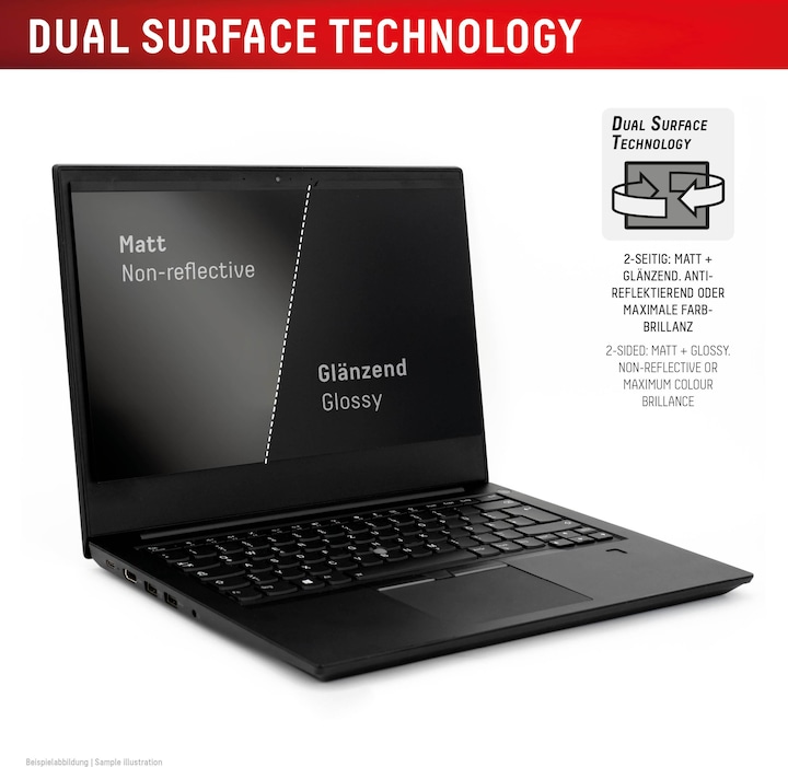 Immagine prodotto Displex Privacy Safe, Laptop Blickschutzfilter (15.12", 3 : 2)