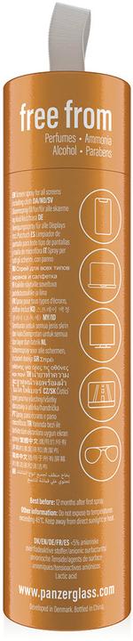 Productafbeelding PanzerGlass Displayreiniger Spray Twee keer per dag 8 ml