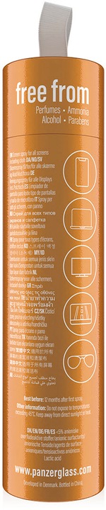 Produktbild PanzerGlass Displayreiniger Spray Twice A Day 8 ml