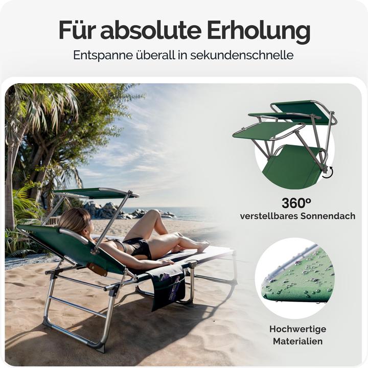 Immagine prodotto Casaria Lettino prendisole (190 cm)