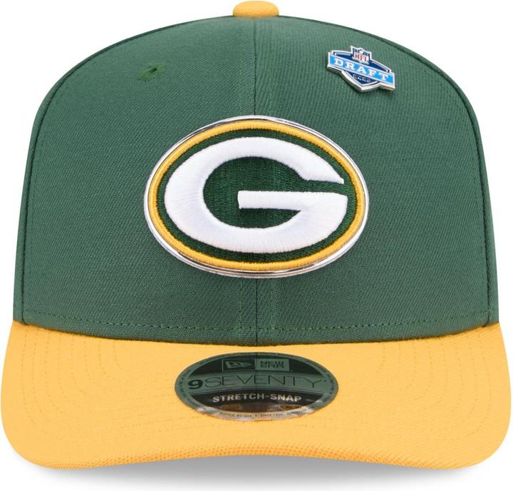 Produktbild New Era 9Seventy Stretch-Snap Cap Draft Green Bay Packers