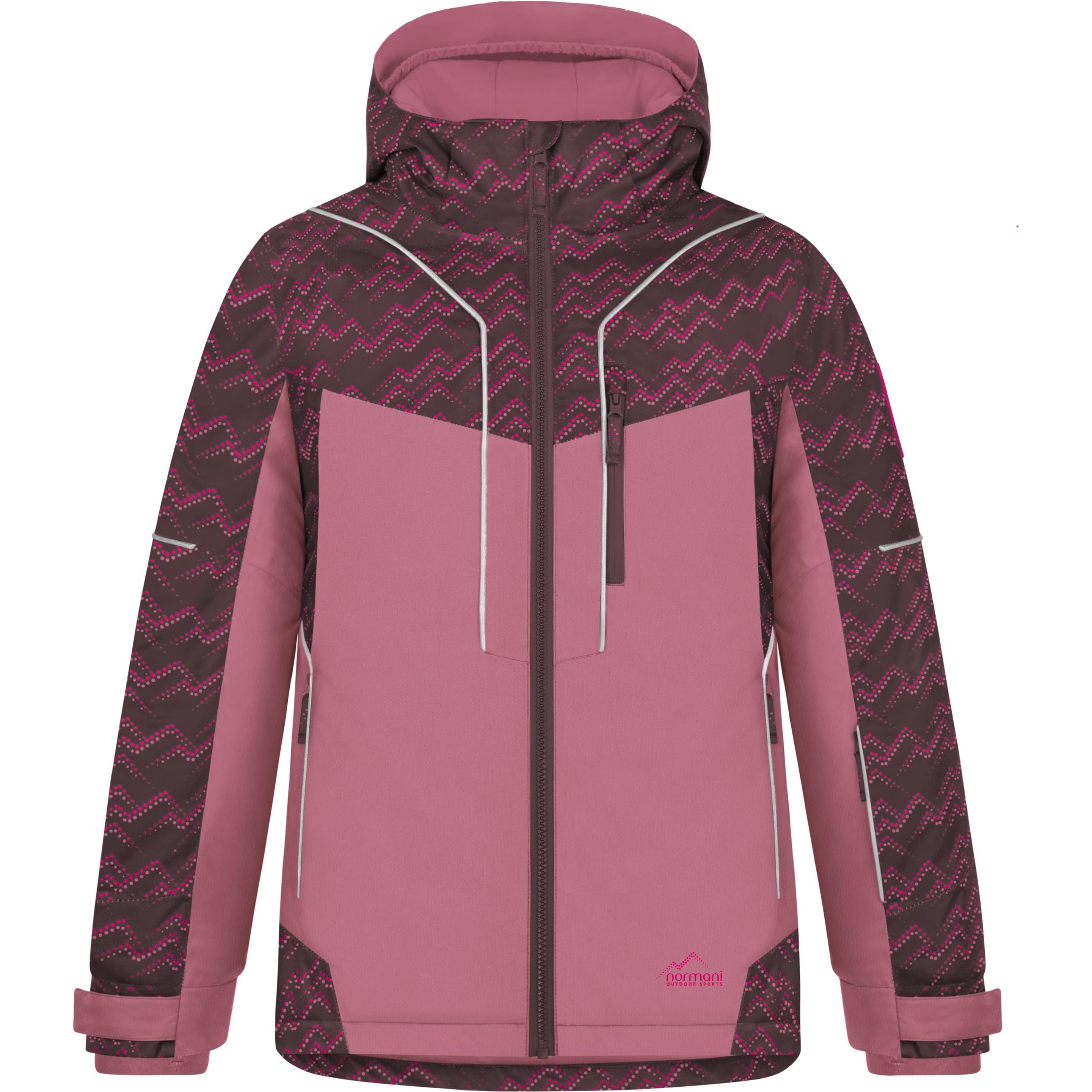 Normani, Herren, Skijacke, Kinder Skijacke „Dawson“ (98, 102, 104, 100 A), Rosa, 104, 102, 100 A, 98