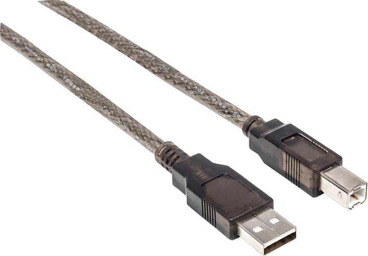 Produktbild Manhattan USB A/USB B, M/M (15 m, USB 2.0)