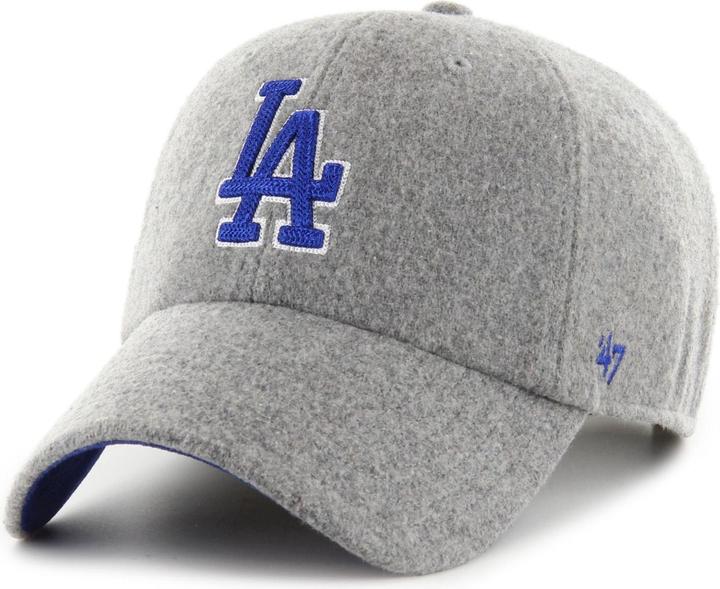 Actual product image 47 Brand Curved Strapback Cap - MELTON Los Angeles Dodgers