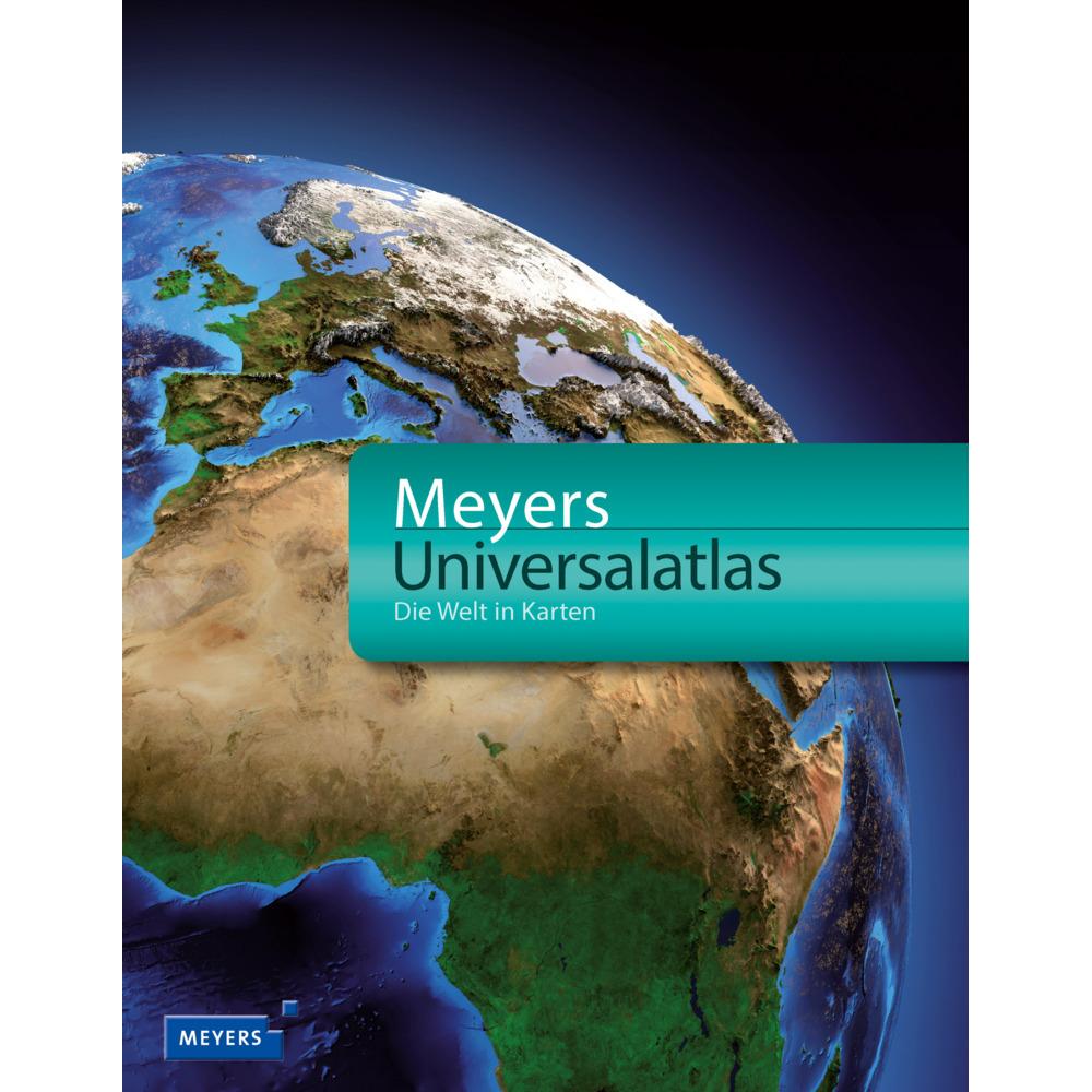Meyers Universalatlas, Landkarte