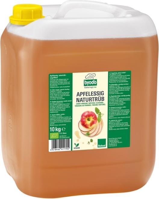 Byodo V! Apfelessig trüb 5 Säure - Kanister