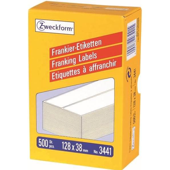 Avery, Etiketten, Frankier-Etiketten