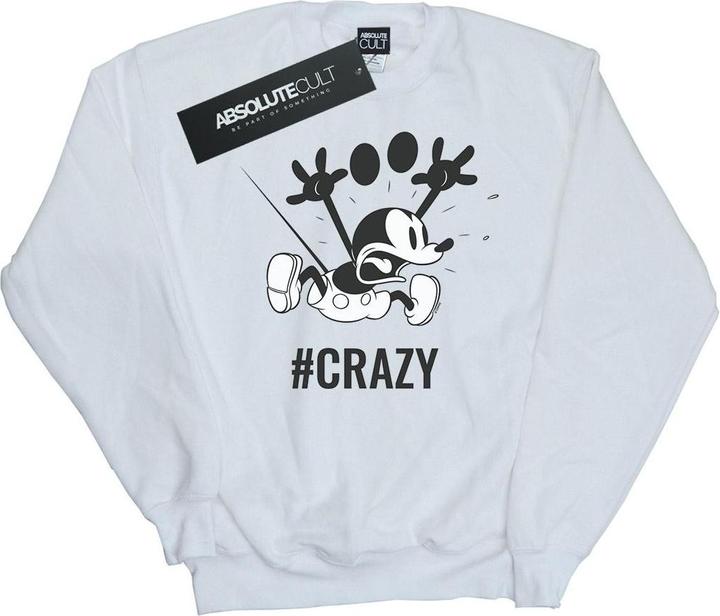 Immagine prodotto Disney Mickey Mouse #Crazy Felpa Donna (XXL)