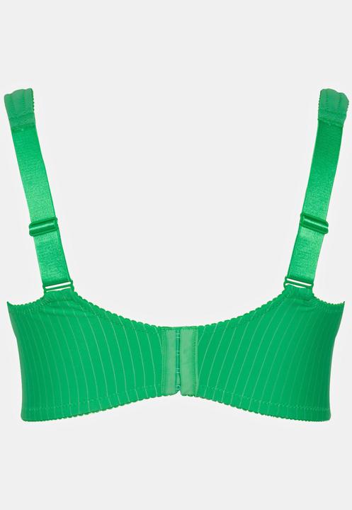 Actual product image Ulla Popken Kelly Pinstripe Support Bra (105 E)