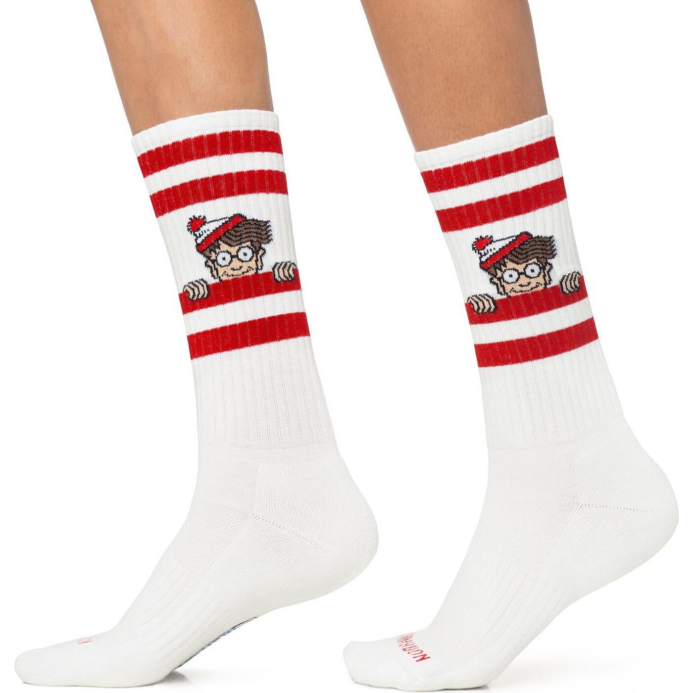 Thumbnail - Jimmy Lion, Sportsocken, Athletic Wally (36, 40), Weiss