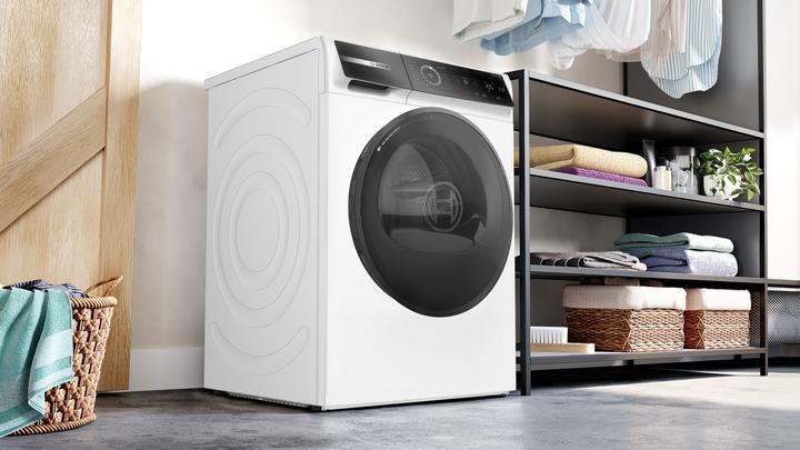 Image du produit Bosch Hausgeräte Serie 8, Wärmepumpentrockner, 9 kg, Weiss, WRB247C40 (9 kg, Modifiable)