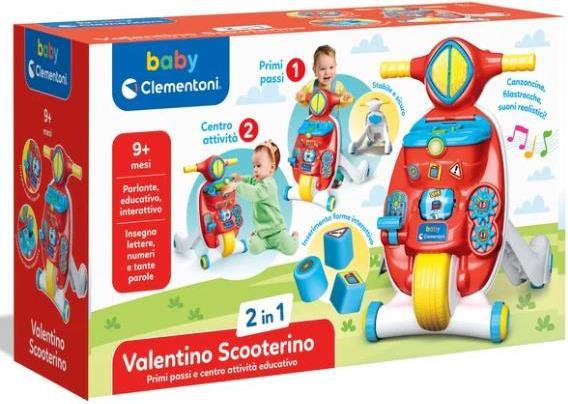 Actual product image Clementoni Valentino Scooterino 2in1