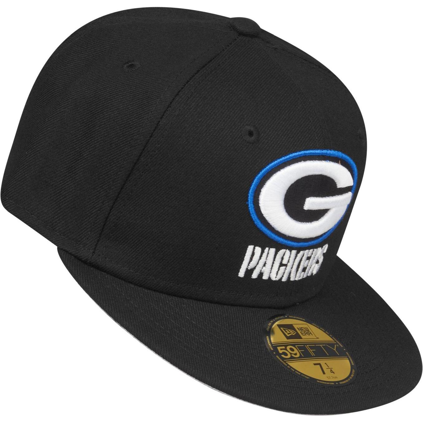 Thumbnail - New Era, Herren, Cap, 59Fifty Fitted Cap - NFL Green Bay Packers - 6 7/8, Grün, (6 7/8)