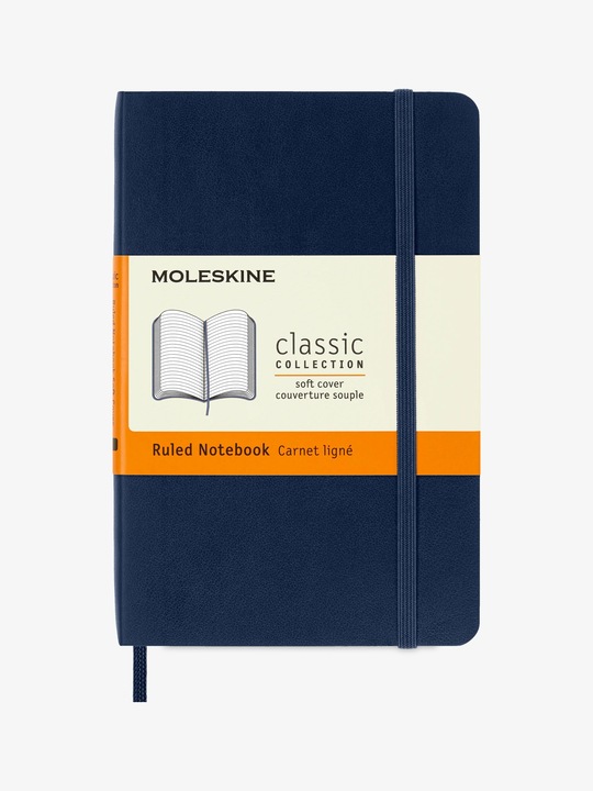 Image du produit Moleskine Carnet de notes (A6, À rayures, Couverture souple)