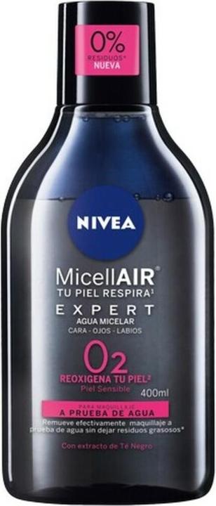 NIVEA MicellAIR Micellar Water Waterproof (400 ml) (Mousse, 400 ml)