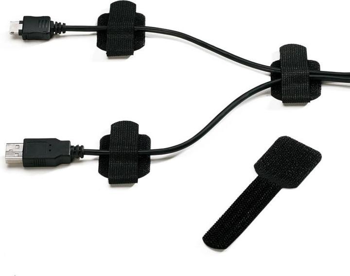 Immagine prodotto Label-the-cable Supporto per cavi in velcro (Fascette in velcro, 90 mm, 50 pz.)