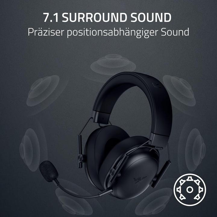 Produktbild Razer BlackShark V3 X Hyperspeed (Kabelgebunden, Kabellos)