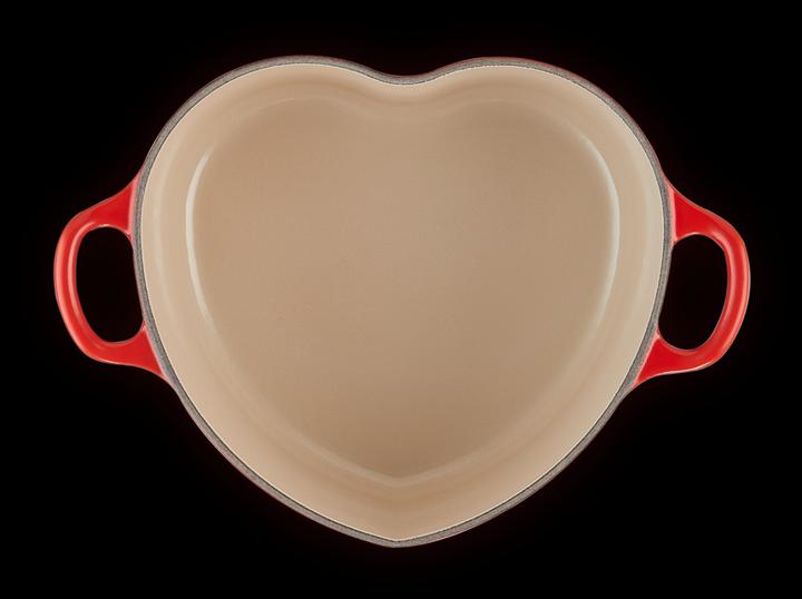 Image du produit Le Creuset Rôtissoire à coeur avec bouton de coeur (Cocotte + faitout, Fonte)