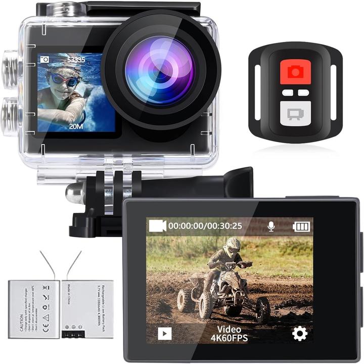 Actual product image Icefox Action Cam 4K Waterproof Ultra HD Camera (Wi-Fi)