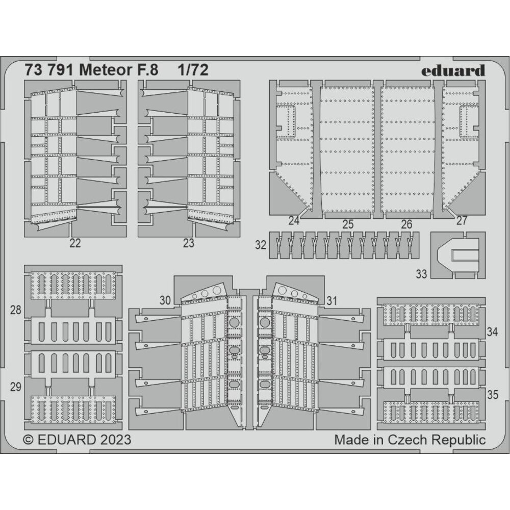 Eduard Meteor F.8 1/72 for AIRFIX