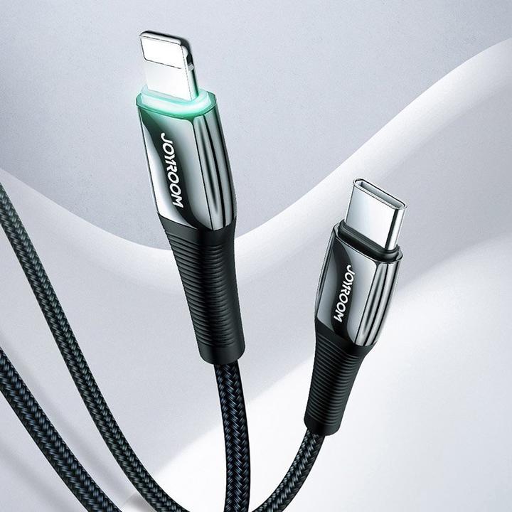Produktbild Joyroom USB Type C - Lightning cable Power Delivery 20W 2.4A 1.2m red (S-1224K2 Red) (1.20 m, USB 2.0, 20 W)