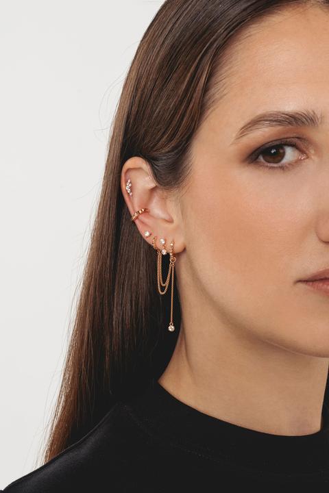 Produktbild Fleur de nuit Vera-Einzelstück (Silber 925, Pfirsichgold)