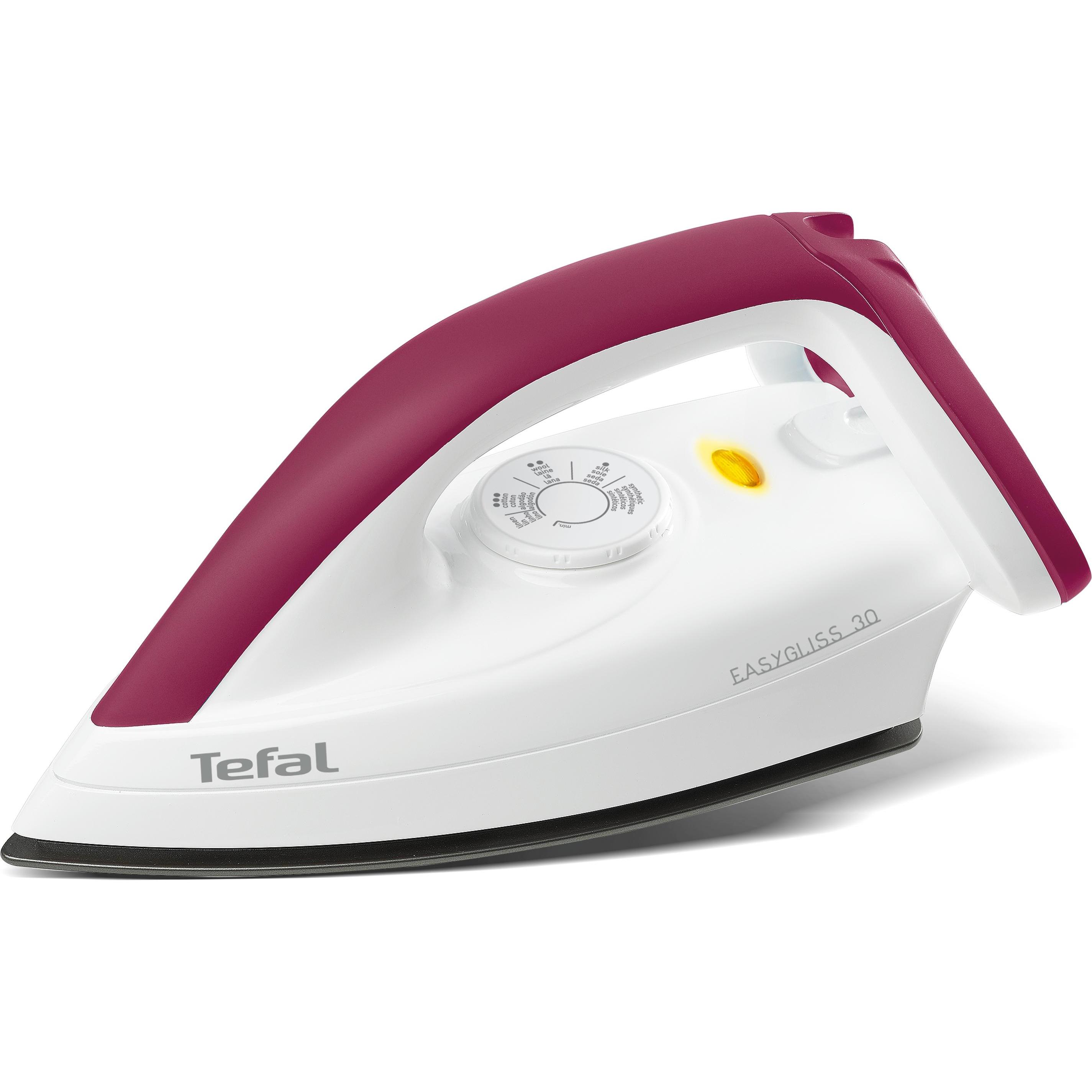 Tefal EasyGliss FS4030, Bügeleisen, Rot, Weiss