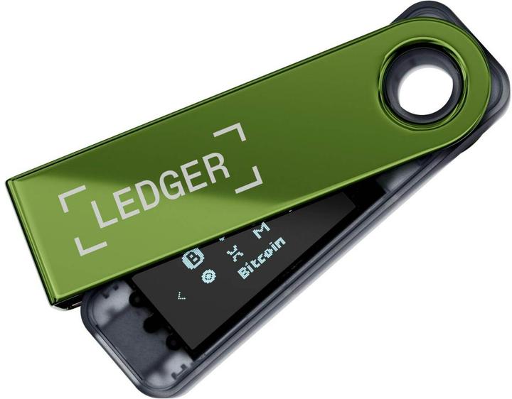 Produktbild Ledger Nano S Plus - Oxidate Green (Ethereum Classic)