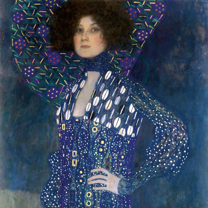 Actual product image Gustav Klimt 2026 (30x30cm)